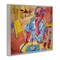 Stupell Industries Man with Wine Portrait Framed Giclee Wall Art Design by June Erica Vess
